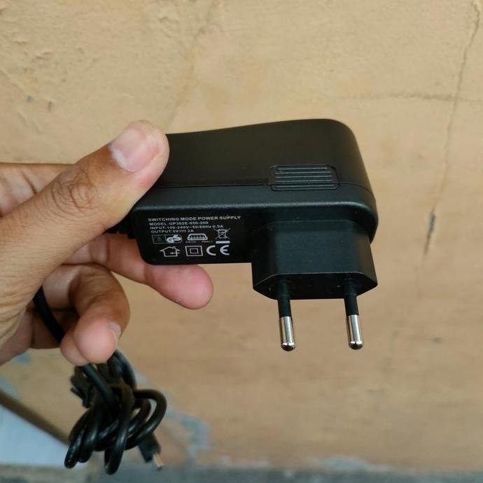 Adaptor Gps Camera Kamera Gp302E 050 200 5V 2A Mini Usb 5Pin Second