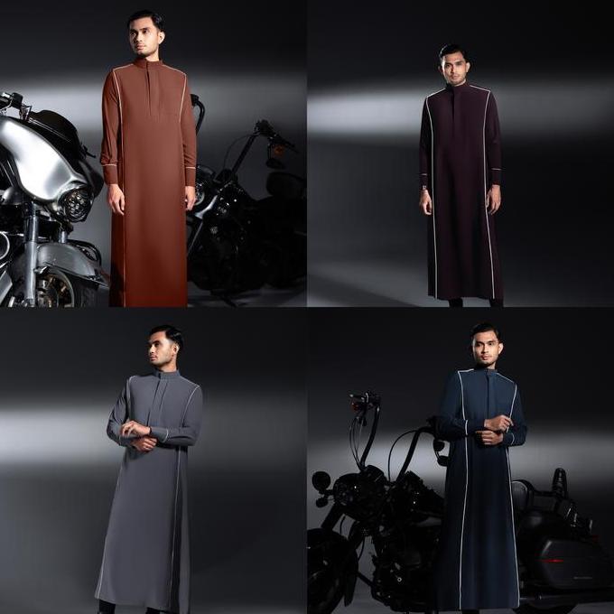 [THOBE SMITH LINE] Thobe Studios Thoub x Bysofni (Jubah / Gamis Pria Premium Slimfit) - UV Protectio