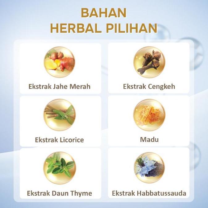 Grildd- Herbablend Cough & Flu (3 Botol X 100 Ml) Suplemen Kesehatan Habbatussauda | Obat Batuk Herb