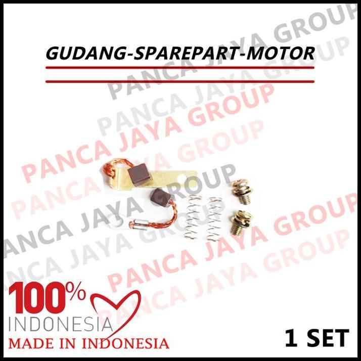 DISKON COOL ARANG ARENG DINAMO STATER CARBON BRUSH VARIO 110 125 ESP LED FI 