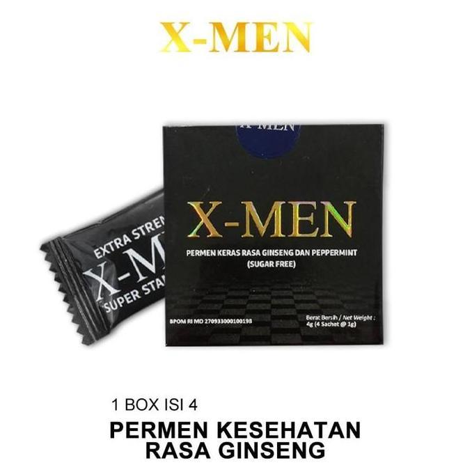 Grildd- Xmen Permen Stamina Pria Original Bpom - Permen Kesehatan Pria X-Men | Permen X Men