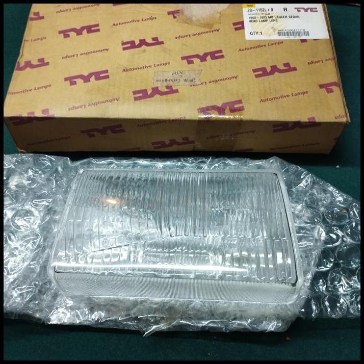DISKON KACA LAMPU DEPAN HEAD LAMP MITSUBISHI LANCER SL 1980-1984 