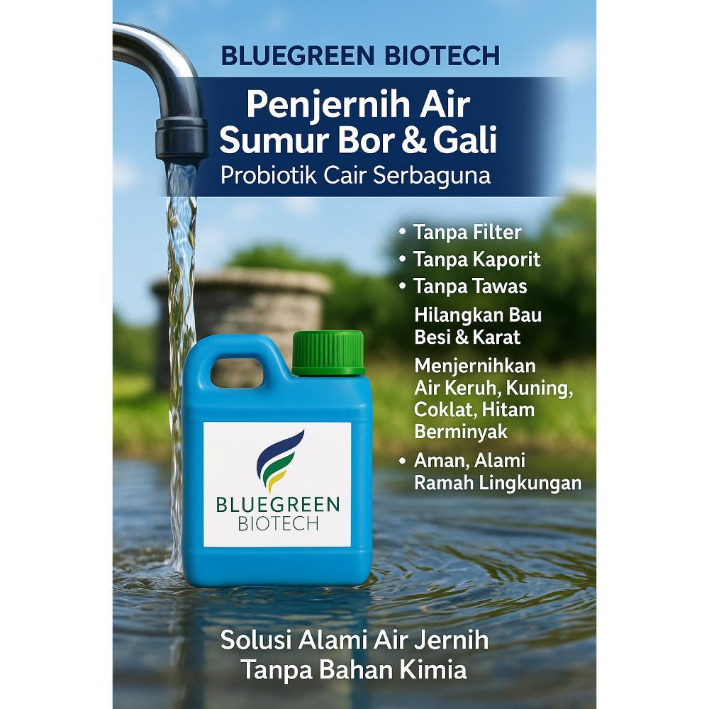 [ZGR] Obat Penjernih Air Sumur Bor, Kolam, Aquascape, Rawa, Akuarium Ikan