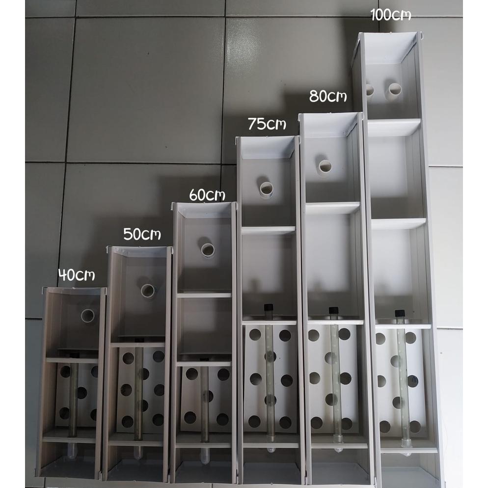 [ZGR] Filter Talang / Top Filter Talang Aquarium / Talang Filter Ukuran 40cm - 100cm