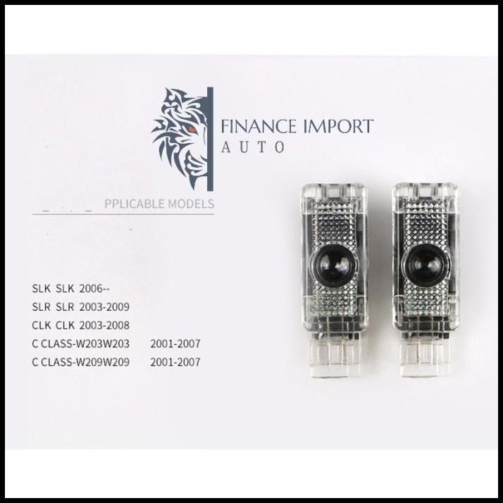 DISKON LAMPU LED PINTU MOBIL MERCEDES W203 W209 R171 R172 C-CLASS SLK LED CAR 