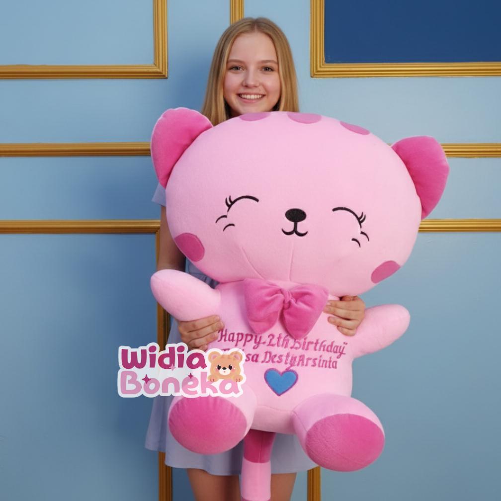 -ALS- Boneka Kucing Kawai Jumbo Besar Murah Halus Lembut Lucu / Kucing Cantik