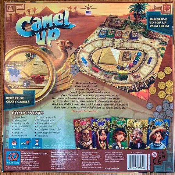 Promo Camel Up (Second Edition) Board Game Diskon