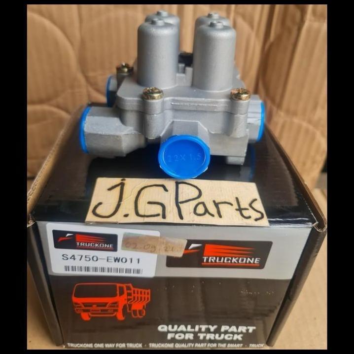 TERBARU CIRCUIT RELAY VALVE 4 JALUR ASSY PROTECTION S4750-EW011 HINO LOHAN 500 