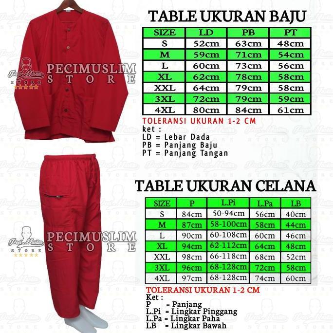 DF265 - Baju Pangsi Adat Sunda Betawi Jawa Pria Dewasa