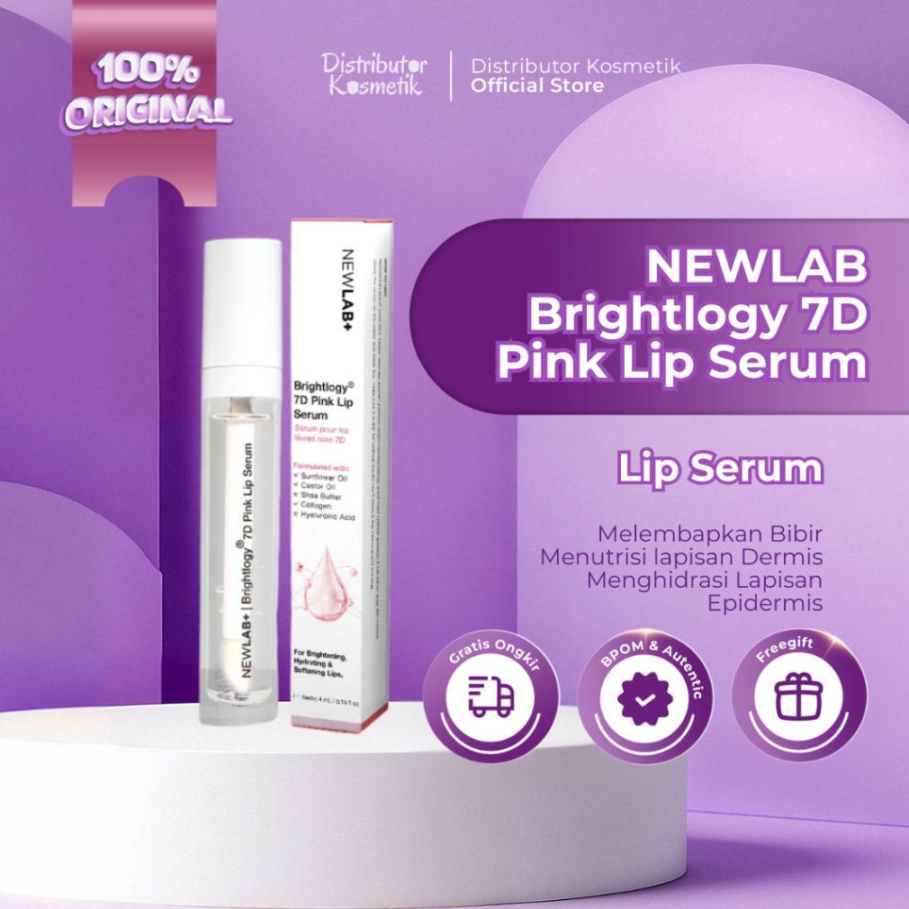 [ AGEN RESMI ] NEWLAB 7D Pink Lip Serum - Serum Pelembab Bibir Pink Alami Original BPOM