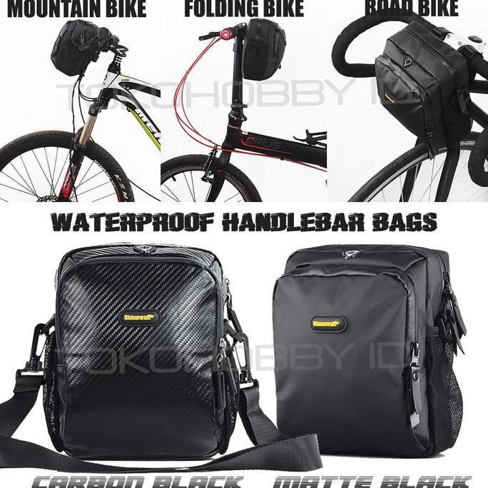 Tas Setang Handlebar Sepeda Waterproof Rhinowalk T92 Seli MTB Roadbike