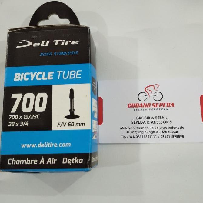 BAN DALAM FIXIE DELI TIRE 700 X 23c sepeda