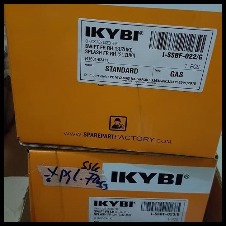 GRATIS ONGKIR IKYBI SHOCK BREAKER DEPAN SUZUKI SPLASH / SWIFT !!!!!!