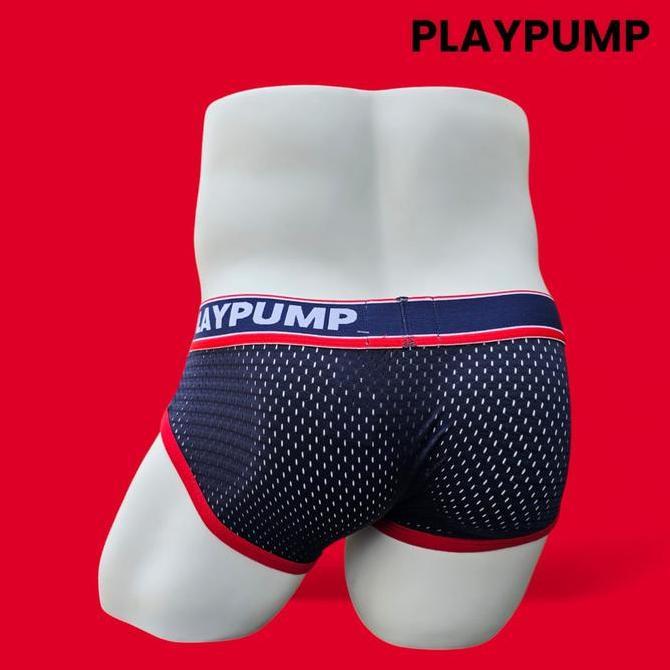 DS16 - Brief Pria PLAYPUMP PP117 Bahan Mesh Celana Dalam Pria Underwear
