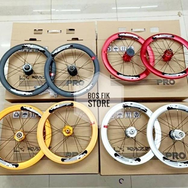 wheelset Raze Pro 20 inc 451 discbrake Silver