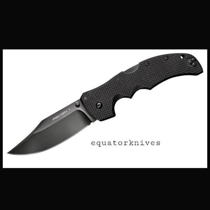 Cold Steel 27BC Recon 1 Clip Point Folding Knife 4 S35VN Black terlaris
