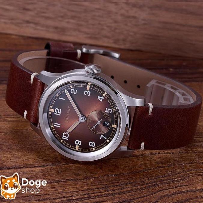 Baltany S2081 Military Field Watch Date Jam Tangan Otomatis ST1731 Movt. terlaris