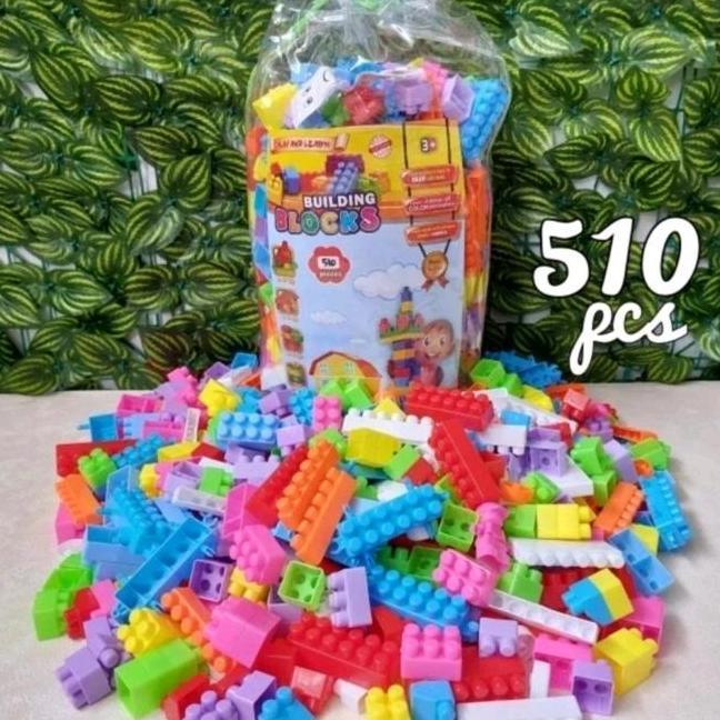 Mainan Susun Balok Blo Mainan Susun Merangkai Blo Mobil Mainan Edukasi Anak Menyusun Bangunan Permai