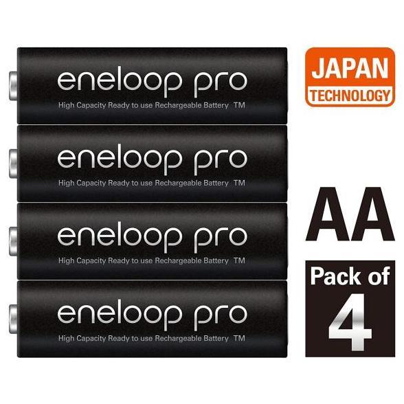 Jadibagus- Panasonic Eneloop Pro Baterai Aa 2.550Mah Tahan Lama 500 Kali Isi Ulang Made In Japan Ene