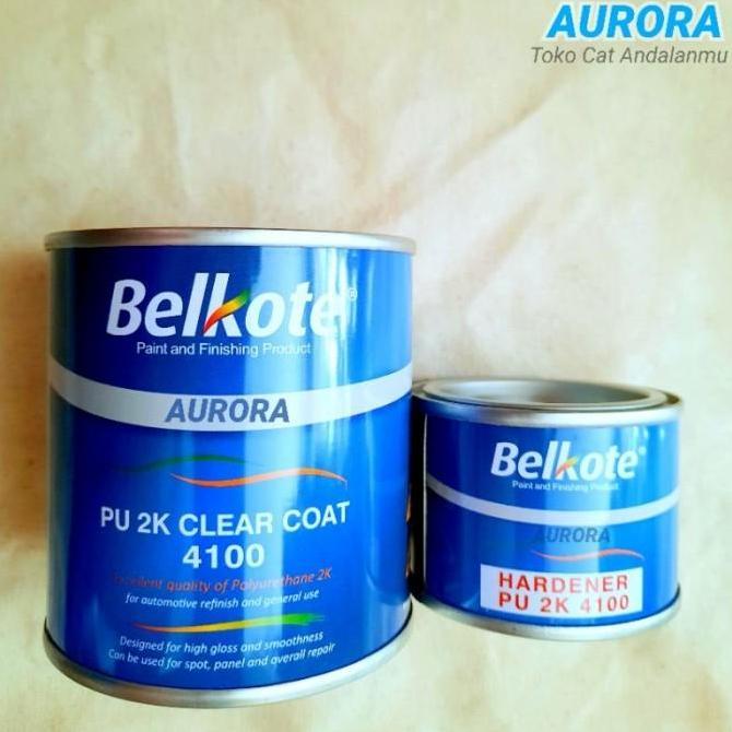 Clir Belkote 4100 Pernis Anti Gores Clear Belkot PU 2K Cat Belkote Clir 300ml Super High MS [JAWA,BA