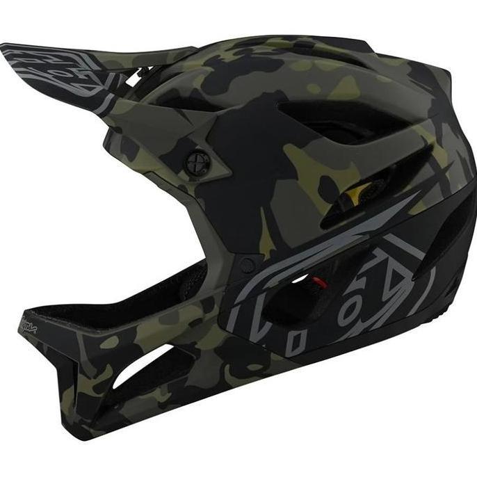 HELM SEPEDA TLD STAGE HELMET MIPS CAMO OLIVE