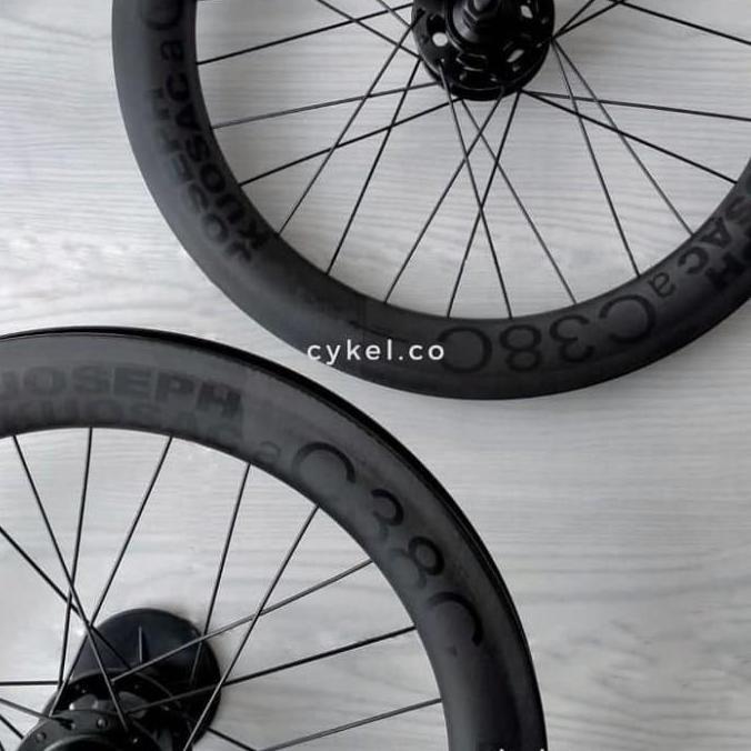 joseph kuosac wheelset carbon 2 speed black folding bike