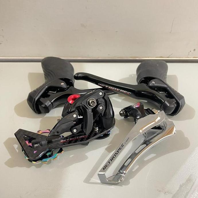 Mini Grupset Retrospec Roadbike Twitter 2 x 11 Speed