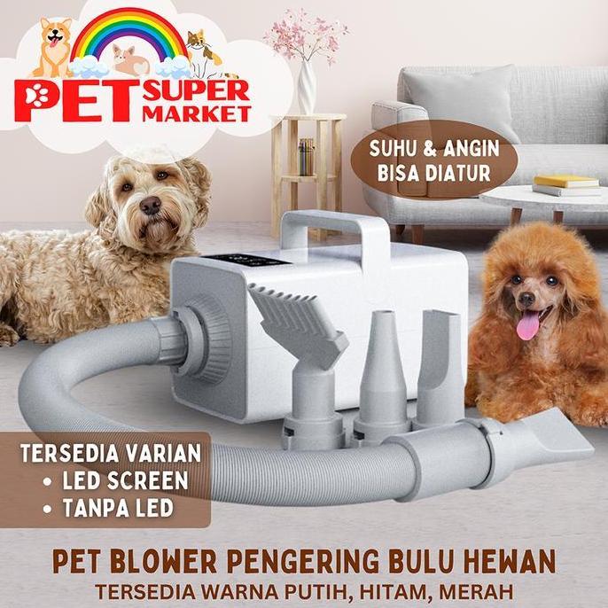 [PET] PET BLOWER PET DRYER PENGERING GROOMING ANJING KUCING LED SCREEN