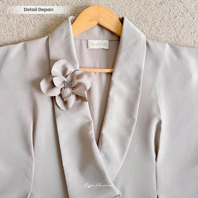 Bynissa - LALISA OUTER - Outerwear - Outer - Vest - Katun - Cotton Polyester - Allsize Baju Atasan R