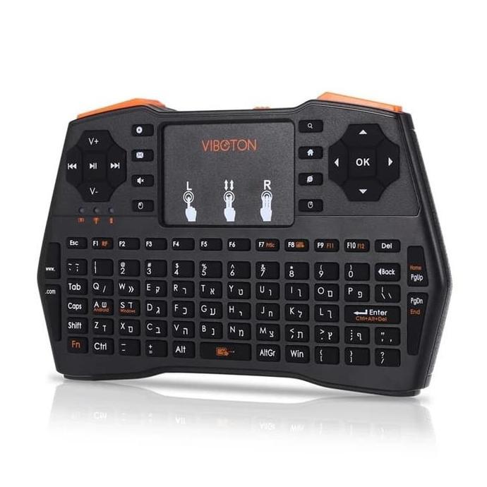Wireless Mini Keyboard Air Mouse Viboton i8 Plus 2.4G Touchpad Remote