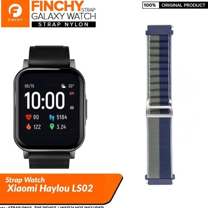 Finchy Nylon Strap Xiaomi Haylou LS02 Smartwatch Replacement Wristband