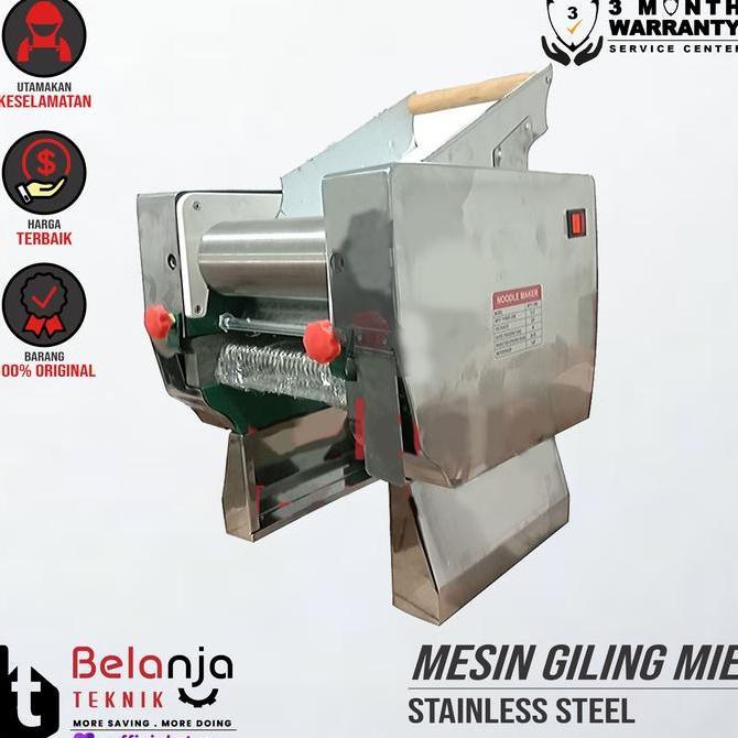 MATRIX Mesin Noodle Maker Giling Mie Stainless MJ180 MTX180S 450 Watt terlaris