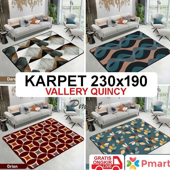 [JY] KARPET VALLERY 230x190 / KARPET MALAYSIA / KARPET VALLERY QUINCY 230x190 / KARPET MINIMALIS