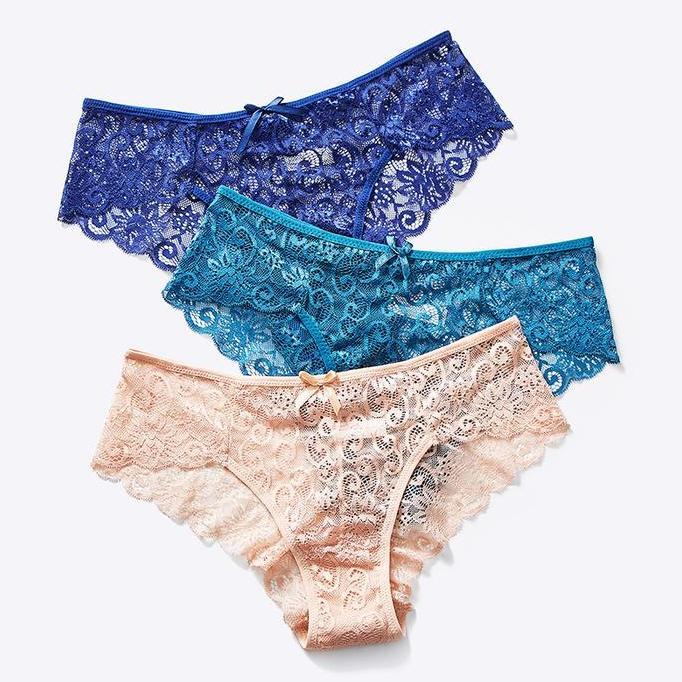 Celana Dalam Wanita jumbo G String renda lembut C1250