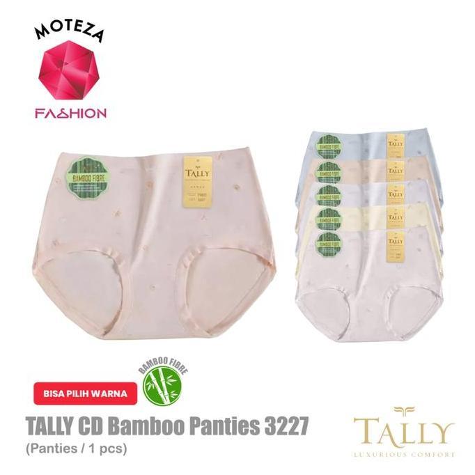 Tally 3227 CD Celana Dalam Wanita - Katun Bamboo Bambu | Free Size