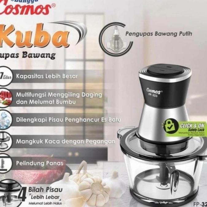 Chopper Cosmos FP323 FP 323 Food Processor Cosmos GARANSI RESMI