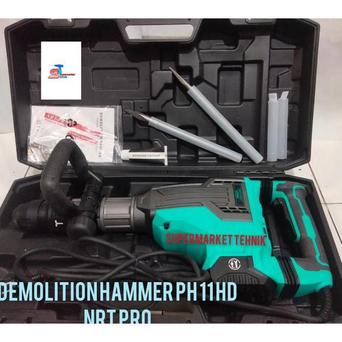 Mandiri Mesin Bobok Beton Tembok Nrt Pro Ph 11 Hd / Demolition Hammer Ph11Hd