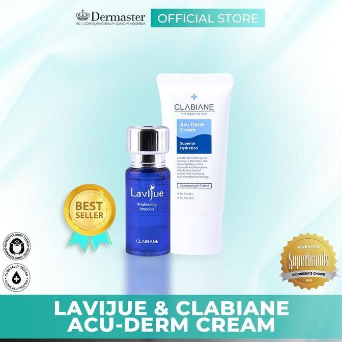 Dermaster Lavijue Serum & Clabiane Acu-Derm Cream