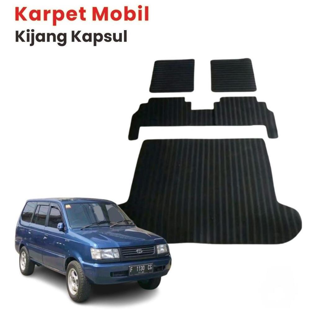 Karpet  Mobil Kijang Kapsul Fullset/Karpet lantai Matras mobil kijang kapsul lgx/lx/sgx/sx