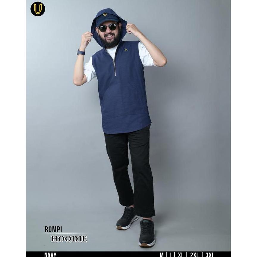 Uhud Basic - Rompi Hoodie Rompi Shalat GS