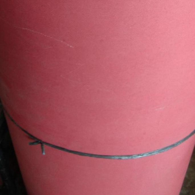 Kertas dinamo Mika tebal 1,00 mm Prespan kertas warna merah uk 1m x1m