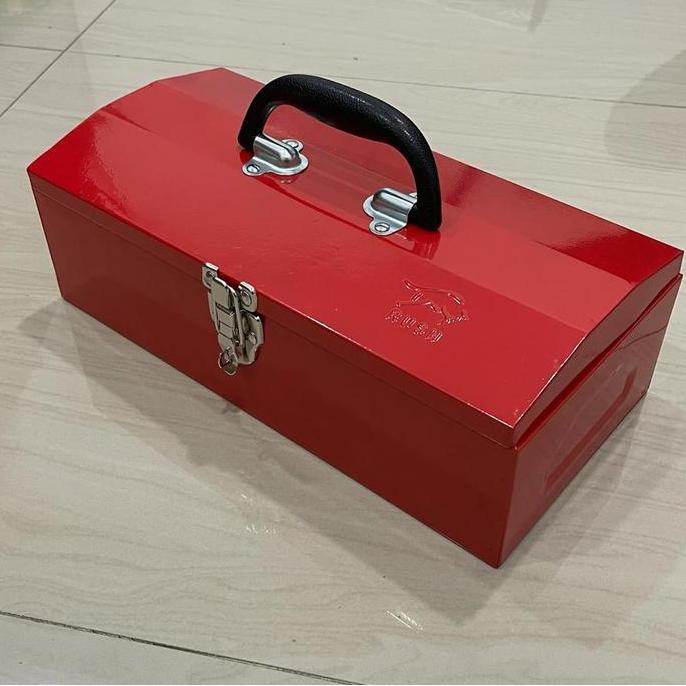 BEBAS ONGKIR - Tool box besi tempat kunci perkakas 1 tingkat
