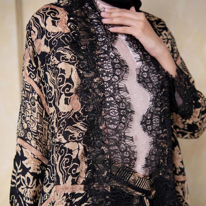 Yasmine Outer Batik Viscose Set (Outer & Rok Lilit)