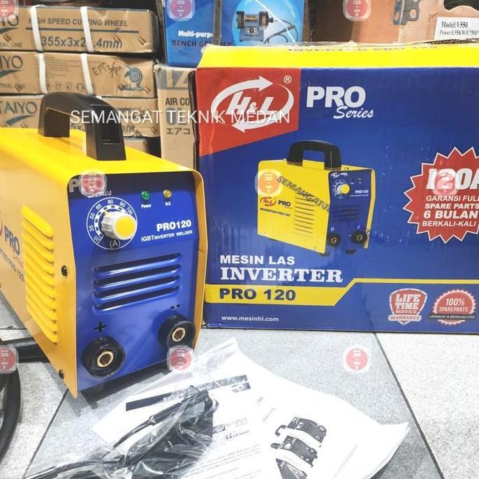 TERBARU - MESIN TRAFO LAS IGBT WELDING MACHINE 120A 120 A AMPERE HL H&L PRO