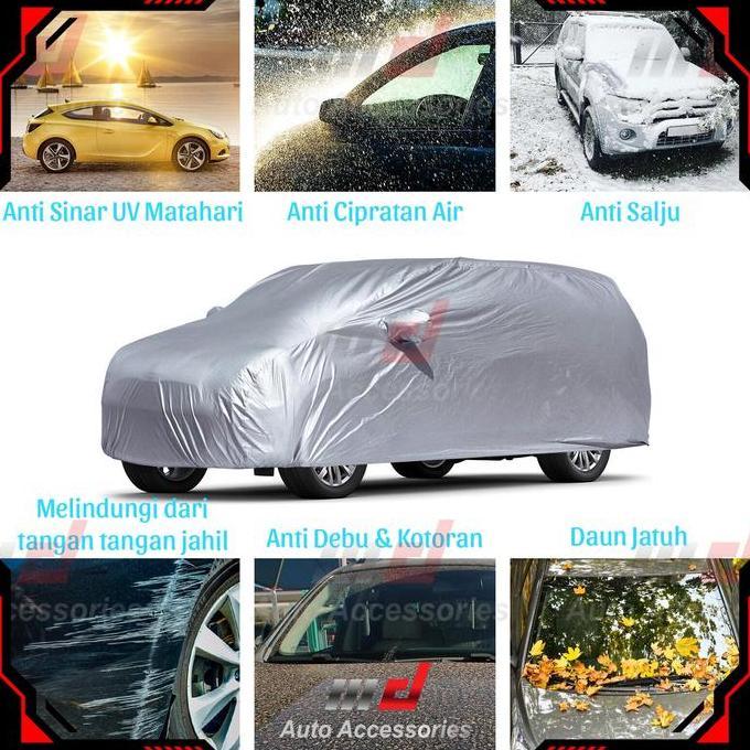 Promo Cover Mobil Suzuki XL7 XL-7 Putih | Anti Flek & Debu | Aman Cat Putih | Fit SUV | Tali Klik | 
