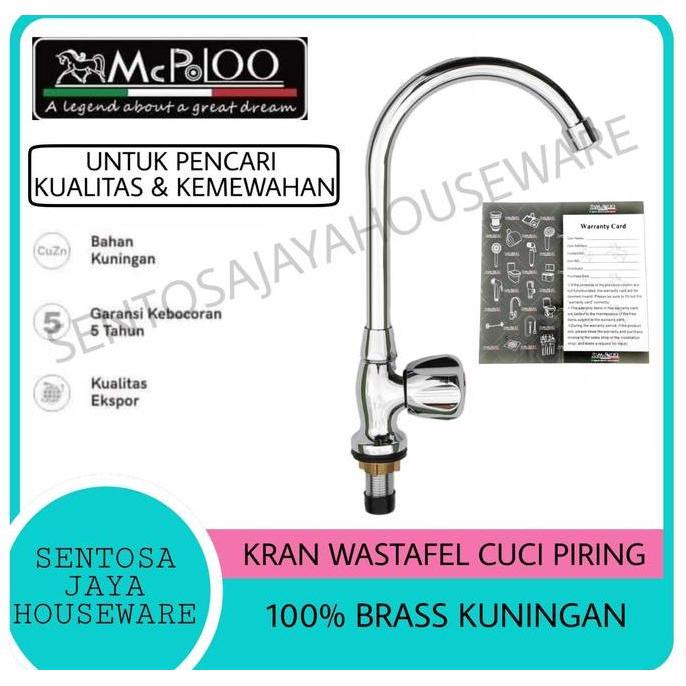 NEW KRAN WASTAFEL CUCI PIRING TOTO / KRAN CUCI PIRING TANAM MEJA TOTO
