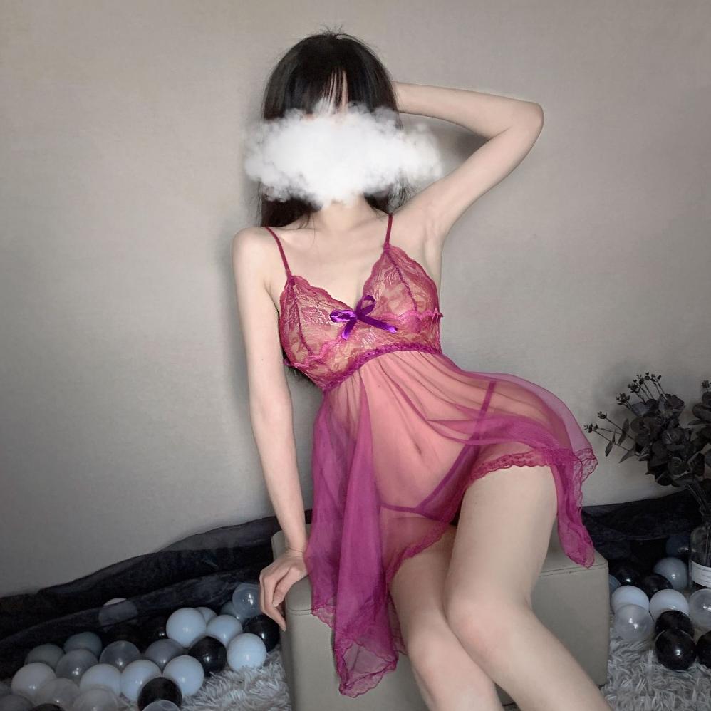 FAVORIT Lingerie Murah Sexy Renda Tembus Pandang Sexy Baju Tidur wanita 3A125 2026