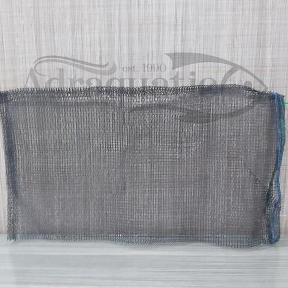 WARING JARING HITAM UK. 30X50 CM KANTONG MEDIA FILTER AQUARIUM NELAYAN