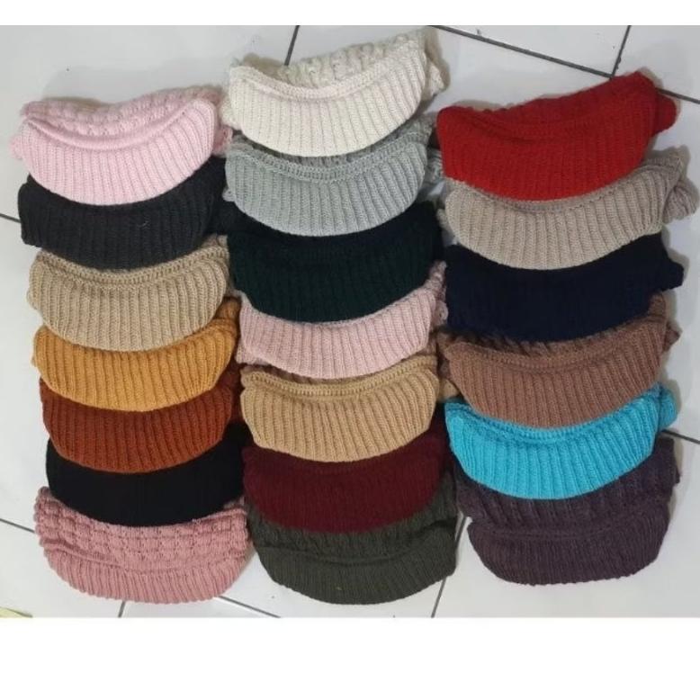 Kupluk Rajut Nenek / Pet Kupluk Nenek / Topi Rajut Turban