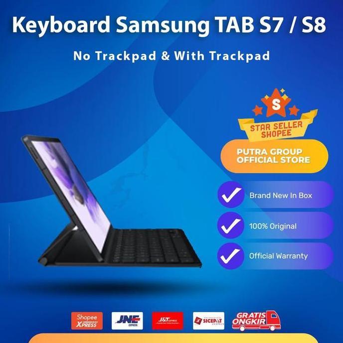 Allthebest- Book Cover Keyboard Samsung Galaxy Tab S8 / S8 Plus / S8 Ultra